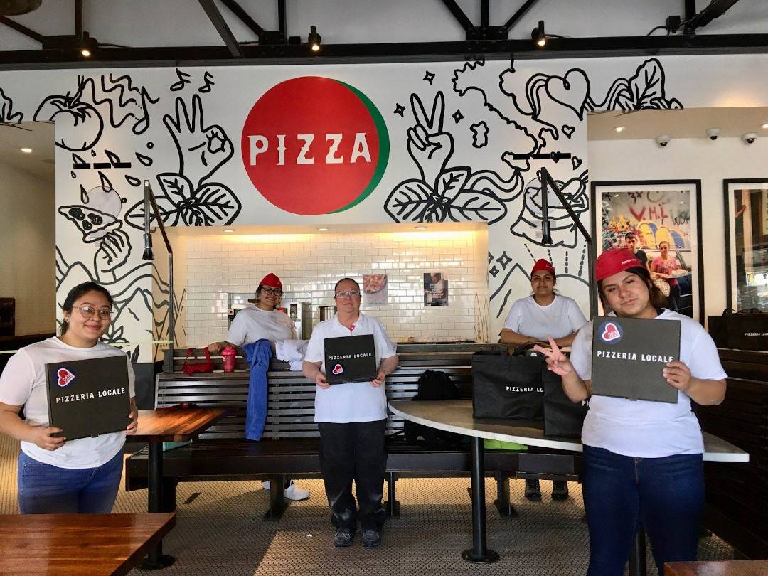 Pizzeria Locale Team Prepares Pies for Denver Health Employees