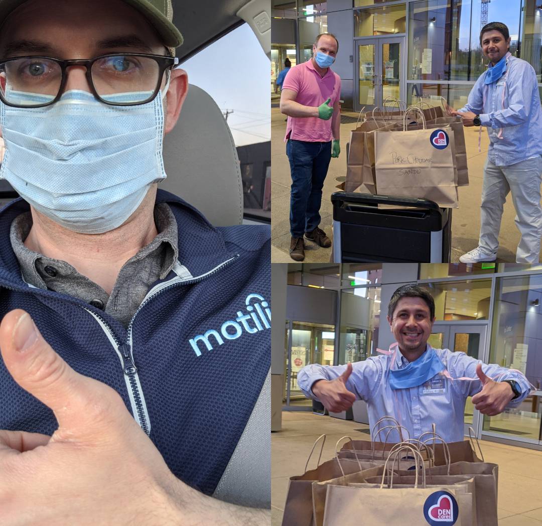 MotiliCares Delivers Food to Local Hospital